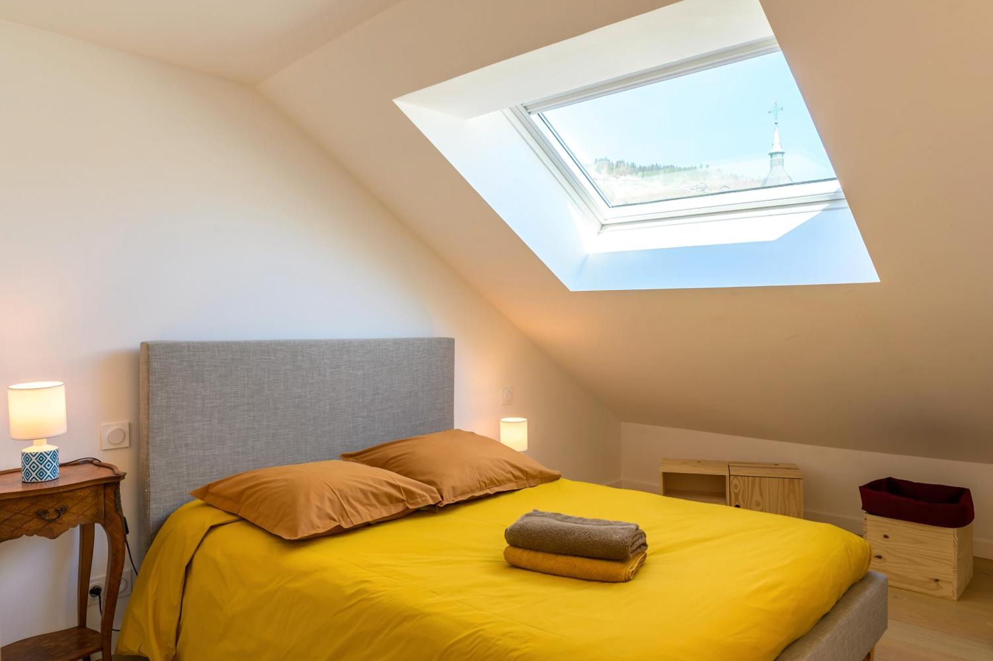 Ferienwohnung Sous Le Toit De Marie Et Jean La Bresse Exterior foto